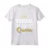 Divertente VISUAL MERCHANDISER Queen Maglietta - Regalo Unico per Visual Merchandisers - Ideale per Natale, Ringraziamento o Anniversari