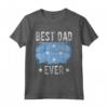 Miglior Papà di Sempre - Maglietta Bandiera della Micronesia per il Miglior Papà Micronesiano - Ideale per la Festa del Papà