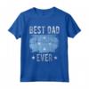 Miglior Papà di Sempre - Maglietta Bandiera della Micronesia per il Miglior Papà Micronesiano - Ideale per la Festa del Papà
