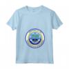 Donna Sigillo degli Stati Federati di Micronesia Maglietta con Collo a V - T-shirt Unica con Orgoglio Micronesia