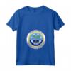 Donna Sigillo degli Stati Federati di Micronesia Maglietta con Collo a V - T-shirt Unica con Orgoglio Micronesia
