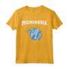 Bandiera e Mappa della Micronesia - Coordinate Retro Vintage Tee Maglietta - Ideale per Celebrare l'Indipendenza e come Souvenir durante i Viaggi
