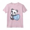 Micronesia Cuore Panda Pride Maglietta - Ideale per Mostrare il Tuo Amore per la Cultura Micronesiana - Acquista Online per Regali Unici