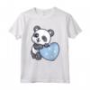 Micronesia Cuore Panda Pride Maglietta - Ideale per Mostrare il Tuo Amore per la Cultura Micronesiana - Acquista Online per Regali Unici