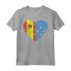 Cuore Bandiera della Micronesia Spagna | Spagna Micronesia Flag Roots Maglietta - Perfetto Regalo per Mostrare Orgoglio Spagnolo e Micronesiano