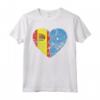 Cuore Bandiera della Micronesia Spagna | Spagna Micronesia Flag Roots Maglietta - Perfetto Regalo per Mostrare Orgoglio Spagnolo e Micronesiano