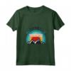 Donna Dipendente da Micronesia Maglietta con Collo a V - Addicted to Micronesia - Design Blu Montagna per Amanti dei Cani