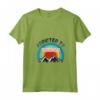 Donna Dipendente da Micronesia Maglietta con Collo a V - Addicted to Micronesia - Design Blu Montagna per Amanti dei Cani