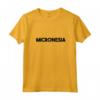 Donna Micronesia Maglietta con Collo a V - Regalo Unisex per Occasioni Speciali - Ideale per Anniversario, Compleanno, Natale