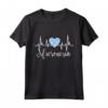 Micronesia Heartbeat ECG Pride Bandiera Micronesiana Roots Regali Maglietta - Ideale per Mostrare il Tuo Amore per Micronesia
