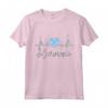 Micronesia Heartbeat ECG Pride Bandiera Micronesiana Roots Regali Maglietta - Ideale per Mostrare il Tuo Amore per Micronesia
