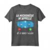 Bandiera Micronesia Appelle et Je Dois Partir Micronesia Maglietta - T-shirt Calcio Drapeau de Micronesia - Ideale Come Regalo Viaggio