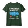 Bandiera Micronesia Appelle et Je Dois Partir Micronesia Maglietta - T-shirt Calcio Drapeau de Micronesia - Ideale Come Regalo Viaggio