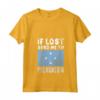 Donna Micronesia Flag Souvenir - T-shirt con Collo a V e Slogan 'Se perso mandami in Micronesia' - Ideale per gli Amanti della Micronesia