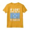 Micronesia Flag Souvenir T-shirt - Se Perso Mandami in Micronesia - Ideale per gli Amanti della Micronesia o come Regalo Souvenir