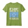 Micronesia Flag Souvenir T-shirt - Se Perso Mandami in Micronesia - Ideale per gli Amanti della Micronesia o come Regalo Souvenir