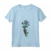 Donna Micronesia Rose Skeleton Pride Bandiera Micronesiana Roots Regali Maglietta con Collo a V - Ideale per mostrare l'orgoglio e l'amore per la cultura Micronesia