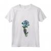 Donna Micronesia Rose Skeleton Pride Bandiera Micronesiana Roots Regali Maglietta con Collo a V - Ideale per mostrare l'orgoglio e l'amore per la cultura Micronesia