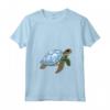 Donna Micronesia Turtle Pride Maglietta con Collo a V - Mostra le tua Radici Micronesiane e il Tuo Orgoglio Micronesia