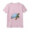 Donna Micronesia Turtle Pride Maglietta con Collo a V - Mostra le tua Radici Micronesiane e il Tuo Orgoglio Micronesia