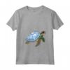 Donna Micronesia Turtle Pride Maglietta con Collo a V - Mostra le tua Radici Micronesiane e il Tuo Orgoglio Micronesia