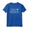 I Really Love Micronesia Maglietta - Bandiera della Cultura Mondiale - Moda Minimalista per gli Amanti di Micronesia