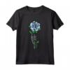 Micronesia Rose Skeleton Pride Bandiera Micronesiana Roots Regali Maglietta - Ideale per Mostrare il Tuo Orgoglio Micronesia e Come Regalo Unico per Chi Ama la Cultura Locale
