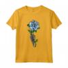 Micronesia Rose Skeleton Pride Bandiera Micronesiana Roots Regali Maglietta - Ideale per Mostrare il Tuo Orgoglio Micronesia e Come Regalo Unico per Chi Ama la Cultura Locale