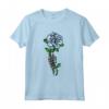 Micronesia Rose Skeleton Pride Bandiera Micronesiana Roots Regali Maglietta - Ideale per Mostrare il Tuo Orgoglio Micronesia e Come Regalo Unico per Chi Ama la Cultura Locale