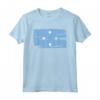 Maglietta con Bandiera della Micronesia - Stile Pennello Grezzo - Ideale Come Regalo per Compleanno o Natale