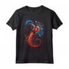 T-shirt con Grafica Floreale Millepiedi per Uomo e Donna - Maglietta Divertente Vintage - Ideale come Regalo per Tutte le Età