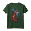 T-shirt con Grafica Floreale Millepiedi per Uomo e Donna - Maglietta Divertente Vintage - Ideale come Regalo per Tutte le Età