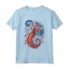 T-shirt con Grafica Floreale Millepiedi per Uomo e Donna - Maglietta Divertente Vintage - Ideale come Regalo per Tutte le Età
