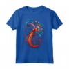 T-shirt con Grafica Floreale Millepiedi per Uomo e Donna - Maglietta Divertente Vintage - Ideale come Regalo per Tutte le Età