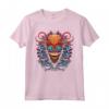 T-shirt con Grafica Floreale Millepiedi per Uomo Donna - Maglietta Divertente Vintage - Ideale come Regalo Unico
