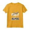 Donna Millepiedi Abitante del Suolo Esoscheletro Artropodi - T-shirt con Collo a V per Appassionati di Insetti