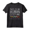 Arte Millepiedi Halloween Costume Umano - Maglietta da Cosplay per Halloween - Ideale per Bambini e Adulti