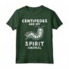 Centipedes Are My Spirit Animal - Maglietta divertente da millepiedi - Regalo per amanti degli animali e appassionati - Ideale per Compleanni o Natale