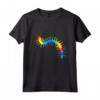 Tie Dye Millepiedi Arcobaleno - Maglietta Hippie Pace e Amore con Artropodi Colorati - Regalo Unico per Compleanno o Natale