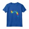 Tie Dye Millepiedi Arcobaleno - Maglietta Hippie Pace e Amore con Artropodi Colorati - Regalo Unico per Compleanno o Natale