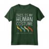 Millepiedi Halloween Costume Umano Artropode - Maglietta Fai da Te per Bambini e Adulti - Ideale per Cosplay e Gioco di Ruolo