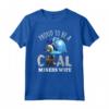 Orgoglioso Carbone Minatori Moglie - Camicia con Tema Carbone Minerario - Ideale Regalo per Sostenitori dell'Industria del Carbone