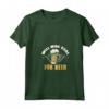 Donna Minererà carbone per birra - T-shirt Minatore di Carbone con Collo a V - Ideale per Lavoratori delle Miniere e Amanti della Birra
