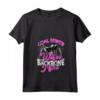 Donna Minatore di Carbone - Maglietta con Collo a V per Donne Lavoratrici - Ideale come Regalo per Estrazione del Carbone