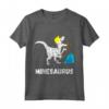 Minesaurus - Maglietta T-Rex per Minatori di Carbone e Oro - Ideale per Geologi e Appassionati di Dinosauri Preistorici