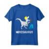 Minesaurus - Maglietta T-Rex per Minatori di Carbone e Oro - Ideale per Geologi e Appassionati di Dinosauri Preistorici