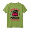 Orgoglioso di essere la Figlia di un Minatore di Carbone - Maglietta Divertente per Natale e Compleanno - Abbigliamento Carino per Coal Miner Girl