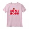 Mini Boss Kids - Maglietta per Ragazze e Ragazzi - Idea Regalo Compleanno e Natale