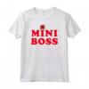 Mini Boss Kids - Maglietta per Ragazze e Ragazzi - Idea Regalo Compleanno e Natale