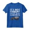 Finisher Concreto Divertente - Maglietta per Uomini e Donne del Settore Edile - Regalo Originale per Amanti del Cemento - Ideale per Compleanni o Natale